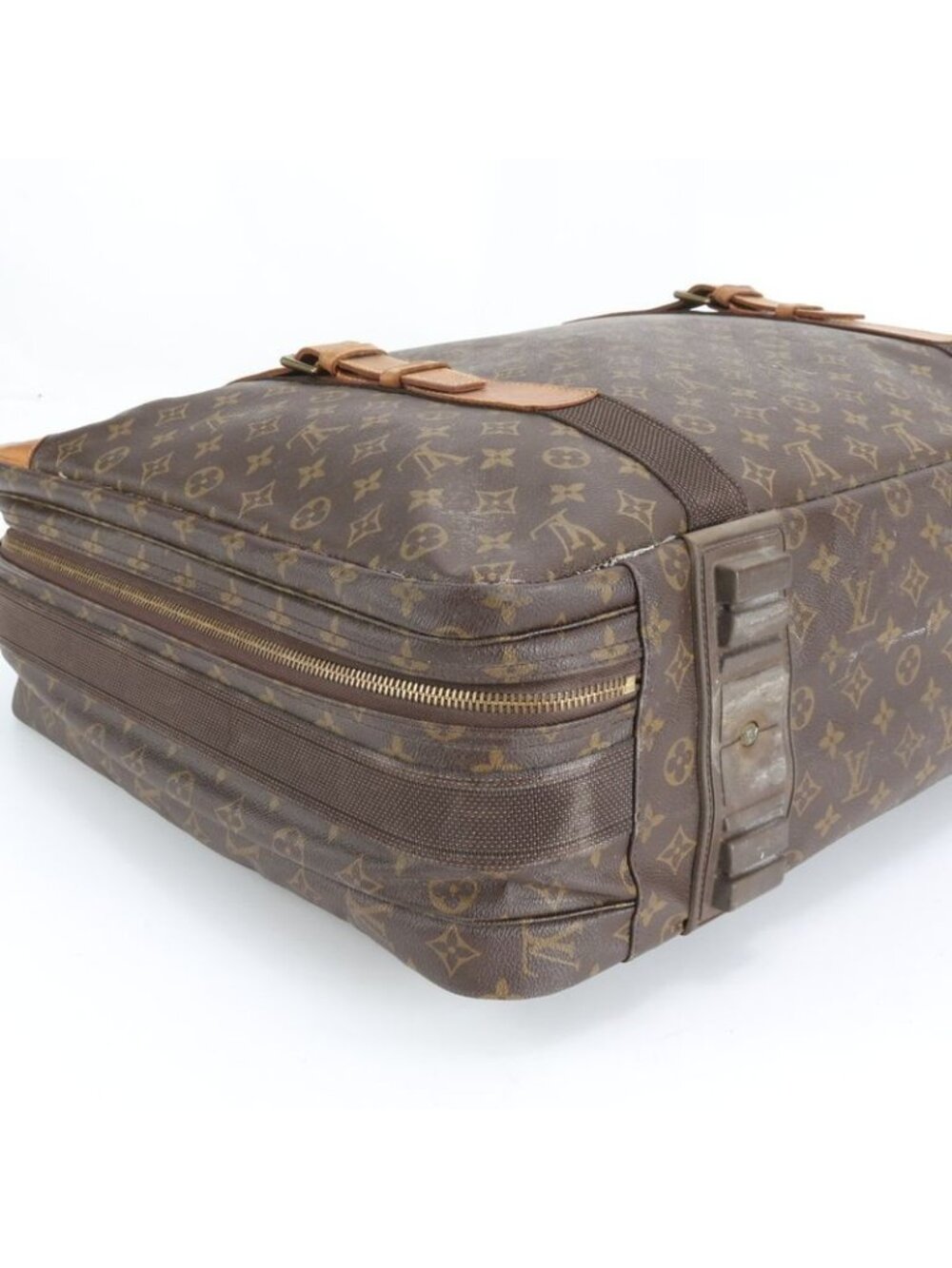 ★SOLD★ Louis Vuitton Monogram Satellite 60 Leather Boston Bag Business Travel - Picture 4 of 12